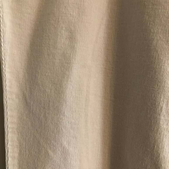 Old Navy Y2K cream corduroy boot leg pants 30 in inseam size 18 - barely worn - Picture 2 of 4